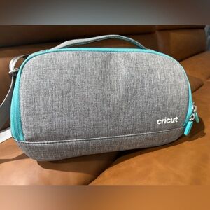 Cricut Joy Gray Organizer with Teal Trim Closer to New